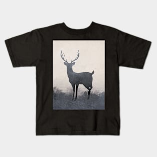 Silhouette Stag I Kids T-Shirt